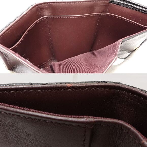 CHANEL Black Caviar Leather Logo Wallet - Picture 8 of 10